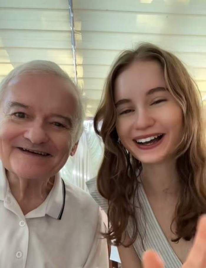 irinel columbeanu si irina impreuna selfie