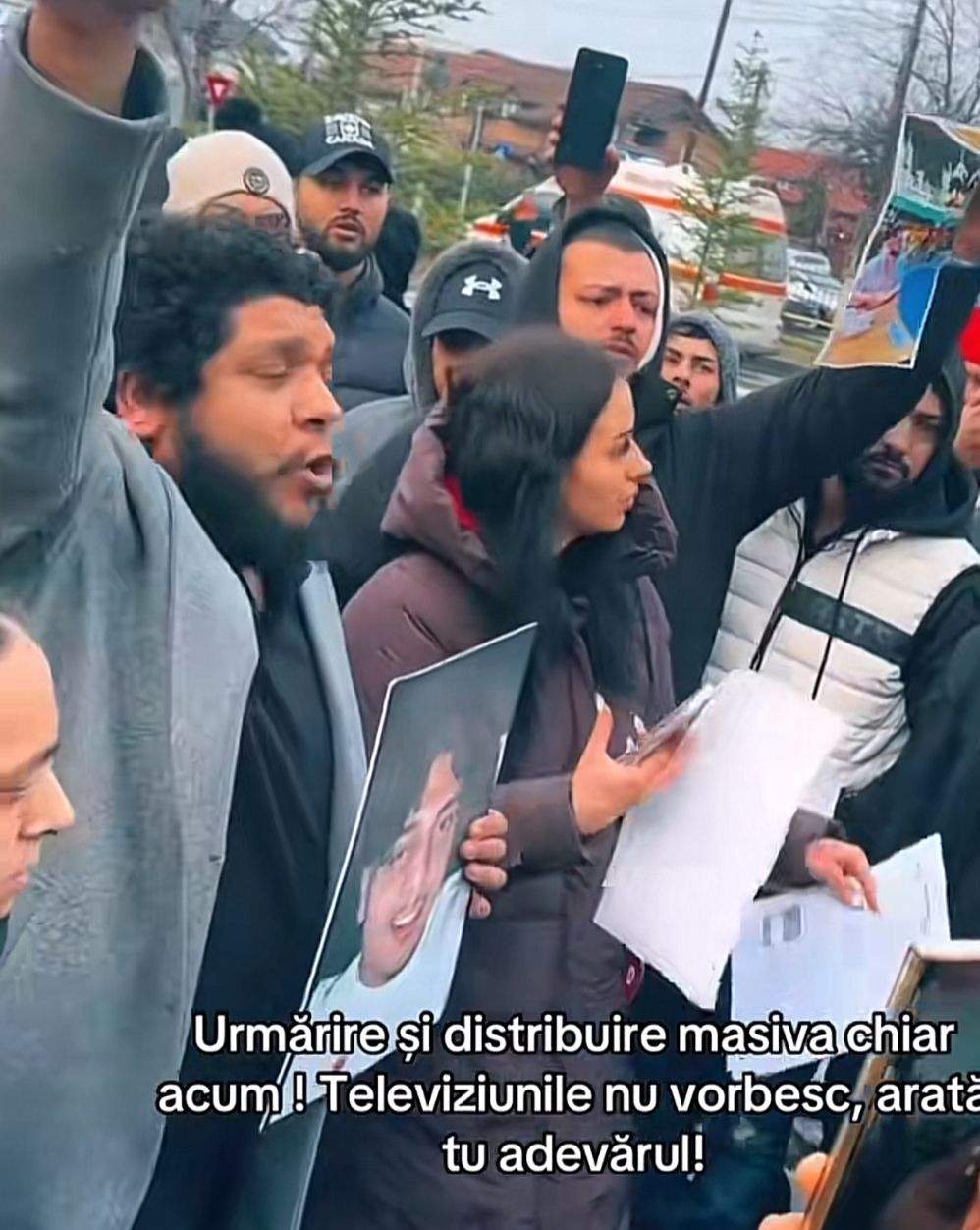 Protest la spitalul din Buzău