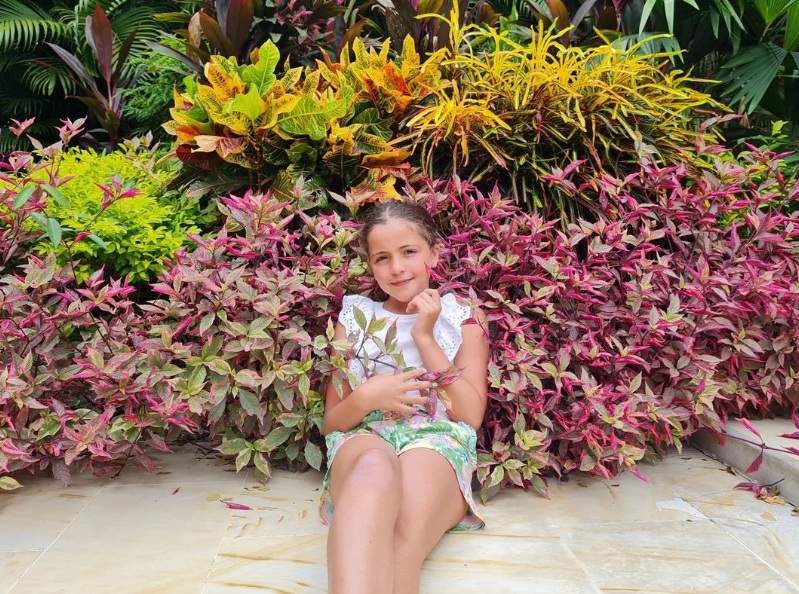 Emilia Forero (în imagine) s-a jucat cu prietena ei, Ines de Bedout