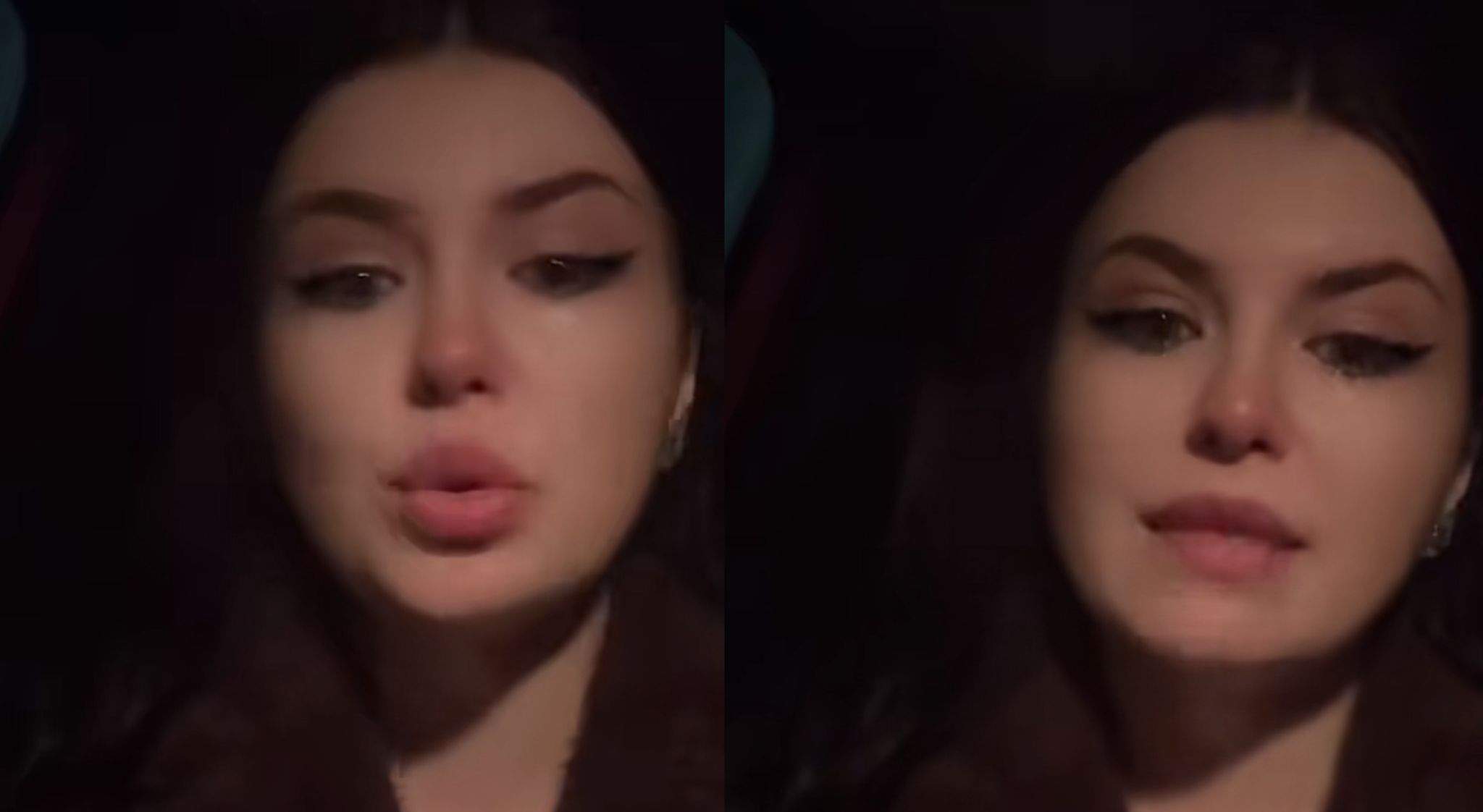 colaj cu tânăra de pe TikTok