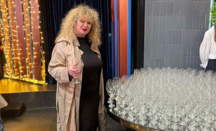 Oana Lis, la un eveniment