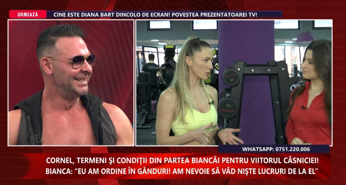 Adevăratele motive care au provocat divorţul între Bianca şi Cornel Păsat, duminică, la „Spynews TV”