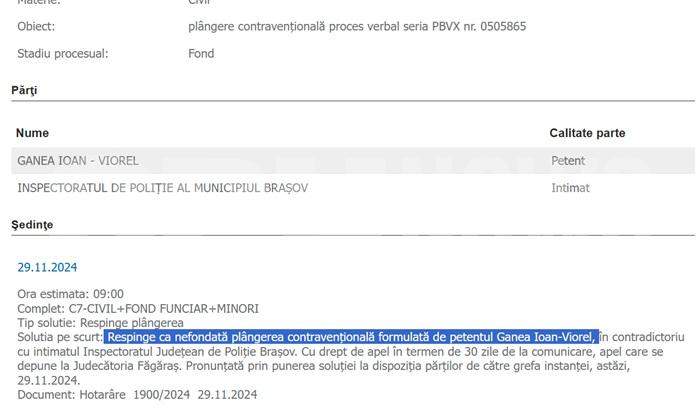 Ionel Ganea, ultima șansă! Află sentința judecătorilor