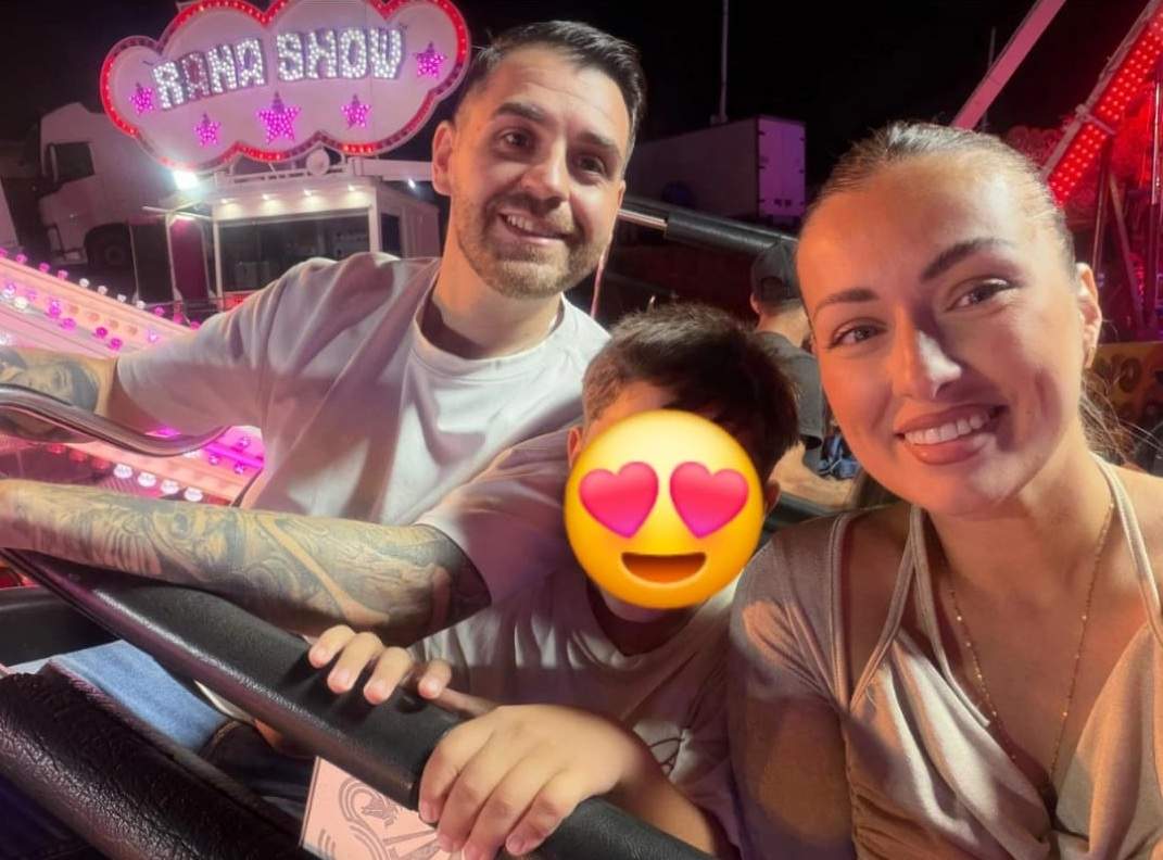 catalin visanescu, iubita si fiul