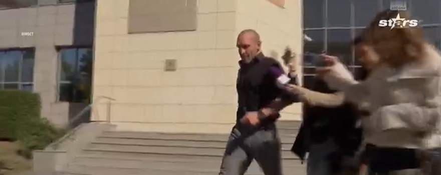 Fostul iubit al Emei Uta a ajuns la judecătorie în dosarul în care este acuzat de agresiune. Make-up artista nu s-a prezentat