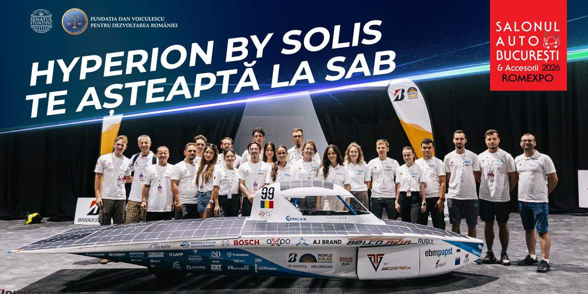 De la mașina solară a studenților români la roboți programați de copii. Ce se întâmplă la Salonul Auto București 2026