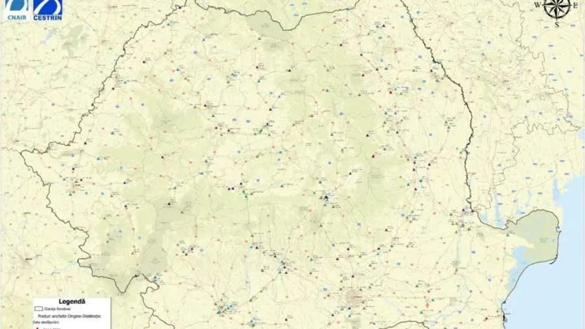 Șoferii, opriți de polițiști și întrebați unde merg și de ce. CNAIR a publicat harta zonelor vizate