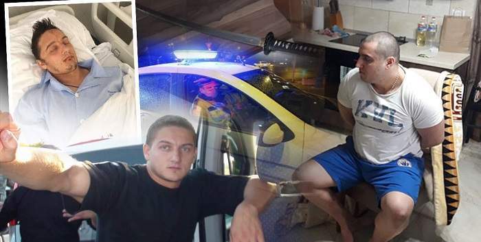 Traficantul care a atacat cu sabia un polițist a deschis mai multe procese. Pe cine a dat în judecată după ce a fost adus în țară