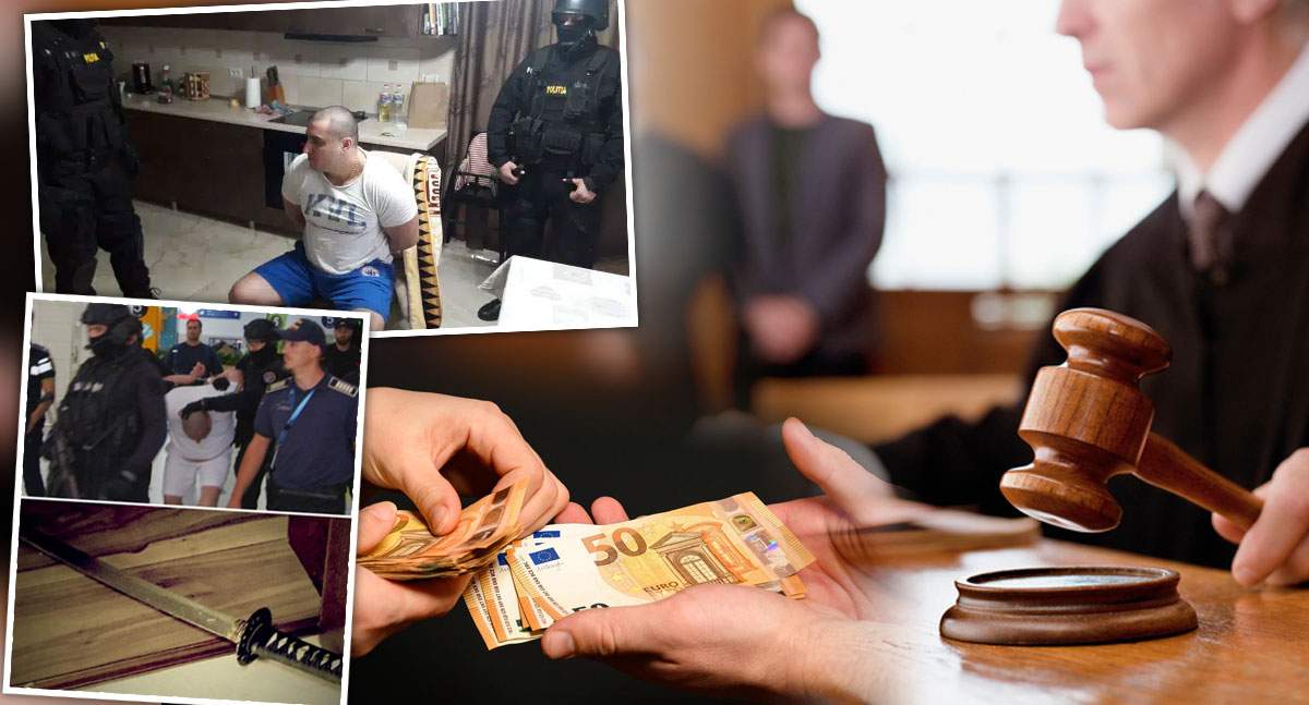 Traficantul care a atacat cu sabia un polițist a deschis mai multe procese. Pe cine a dat în judecată după ce a fost adus în țară