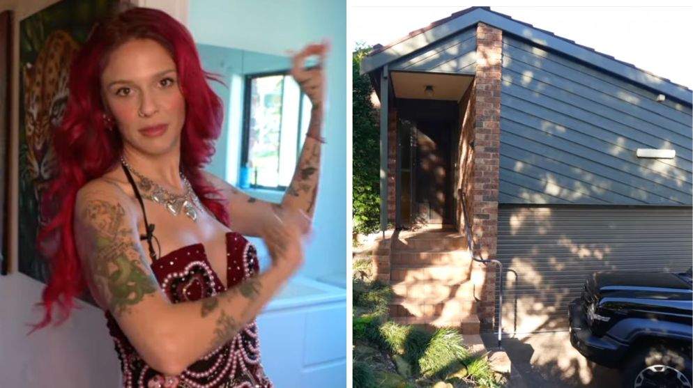 Colaj foto cu Marilu Dobrescu și casa ei