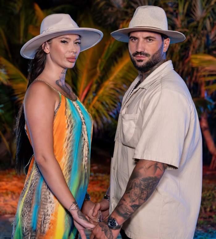 Armina și Marcel Andrei, la Insula Iubirii