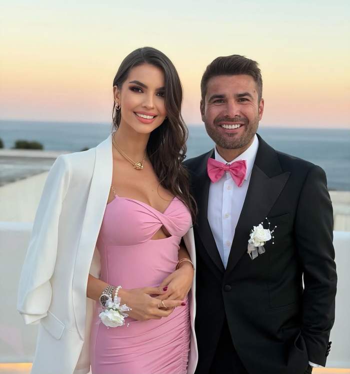 Adrian Mutu și soția lui