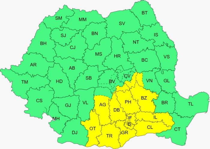 Hartă meteo