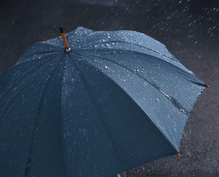 Umbrelă cu ploaie