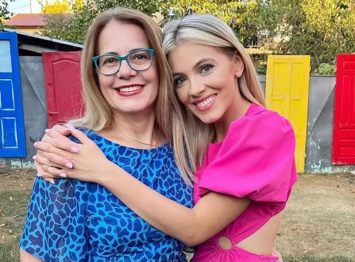 Andreea Ibacka și mama ei