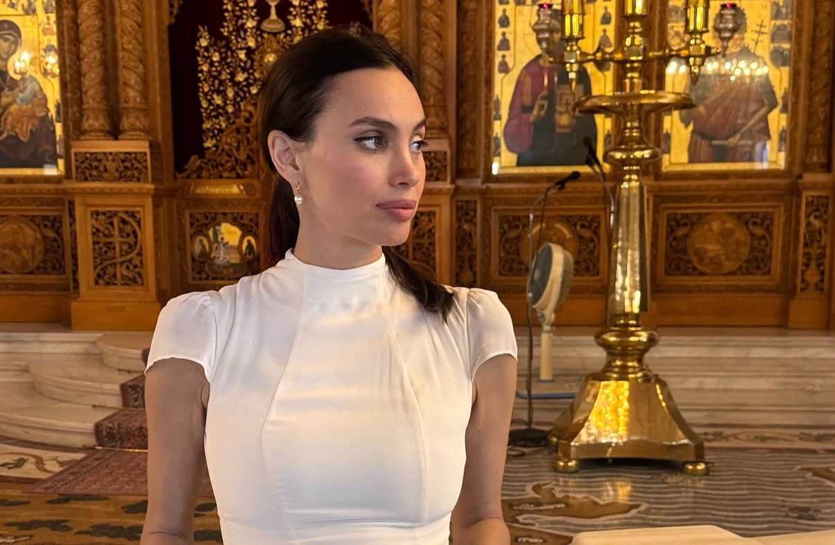Alina Pușcău, în biserică