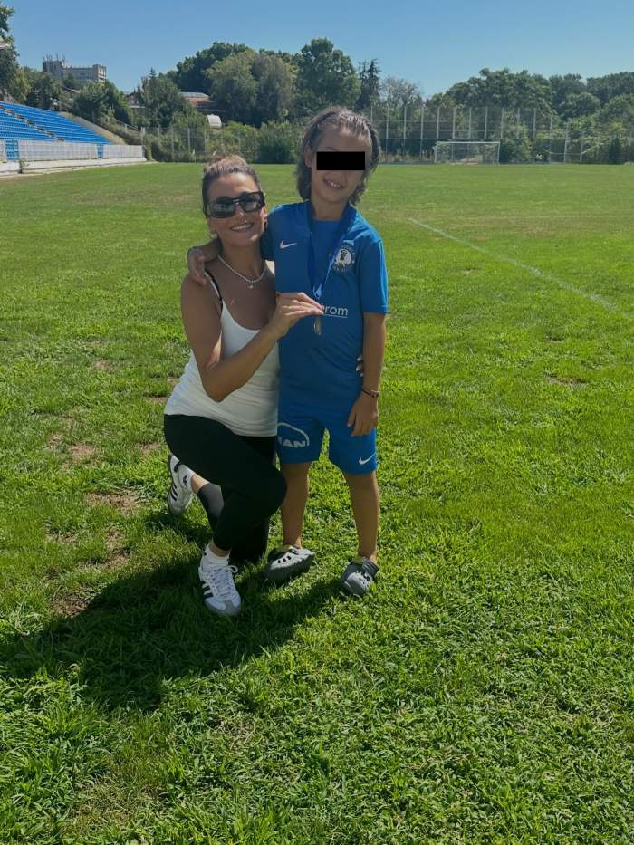 claudia patrascanu si fiul cel mic