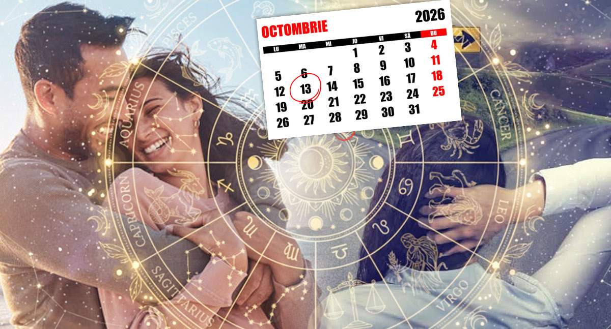 Horoscop 13 octombrie 2026. Trei zodii primesc vești neașteptate în dragoste. O persoană din trecut le-ar putea schimba planurile