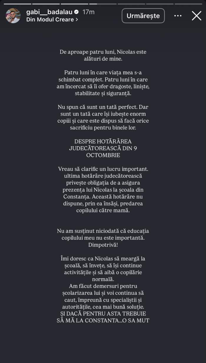 Gabi Bădălău răspunde acuzațiilor aduse de Claudia Pătrășcanu! Ce a transmis afaceristul: „Refuză categoric…”