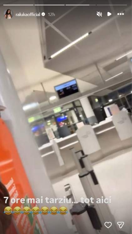 Raluka, blocată în aeroport. De ce avionul a zburat abia după 8 ore