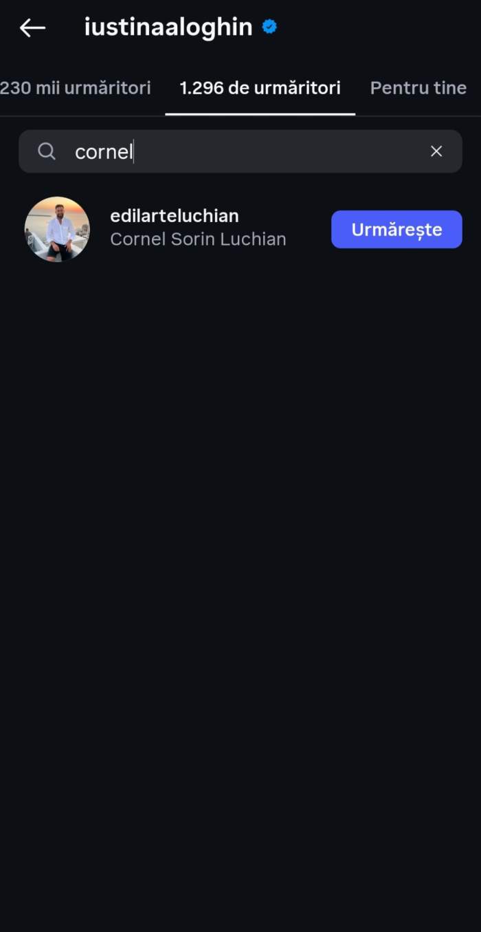 Iustina Loghin de la Insula iubirii, mesaj cu subînțeles. Ce se întâmplă între ea și Cornel Luchian