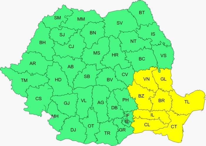 Hartă meteo