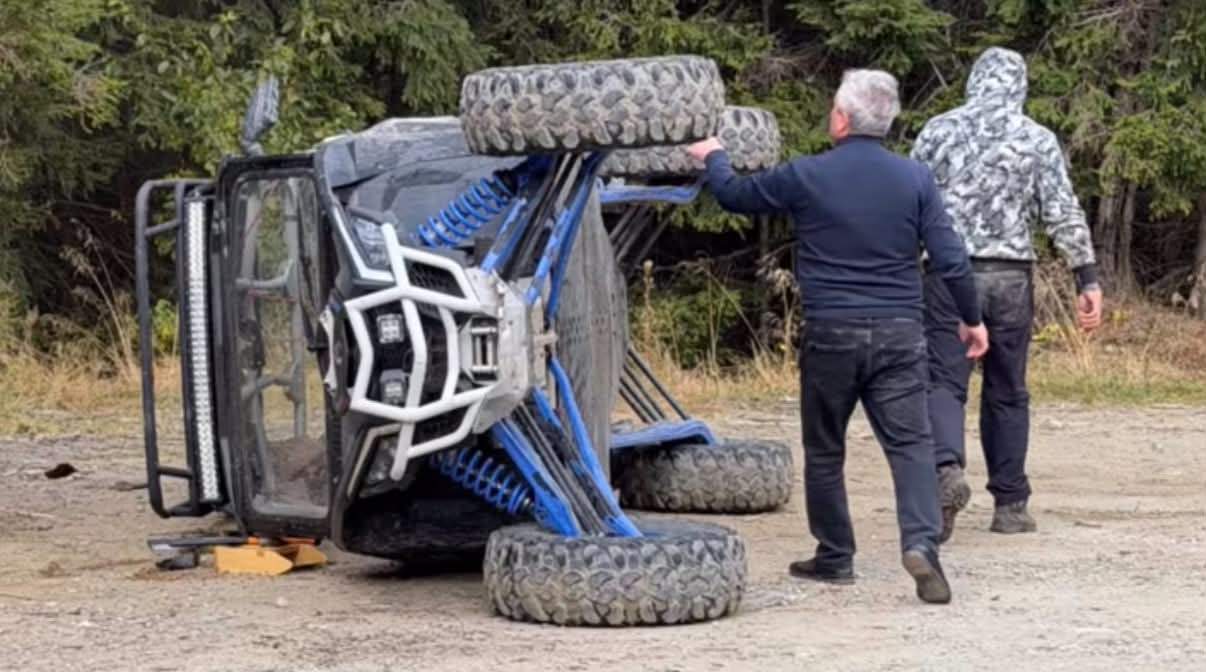 Călin Donca de la Survivor s-a răsturnat cu vehiculul de teren: "M-am lovit la cap..."  