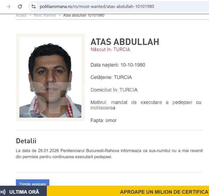Fratele milionarului turc care a ucis un polițist și a evadat, datorie de 2,5 milioane de euro! Cum încearcă banca să recupereze banii