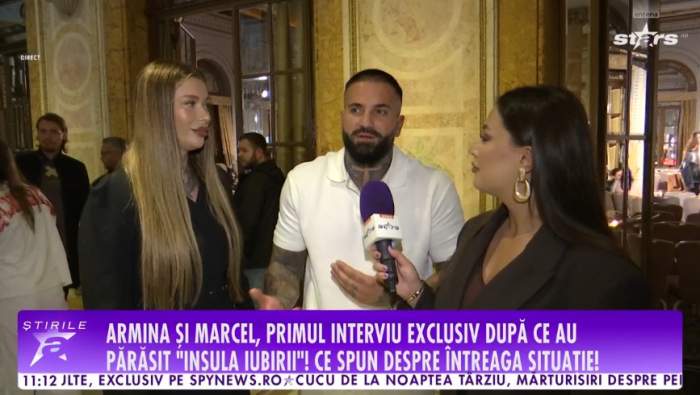 Armina și Marcel de la Insula Iubirii