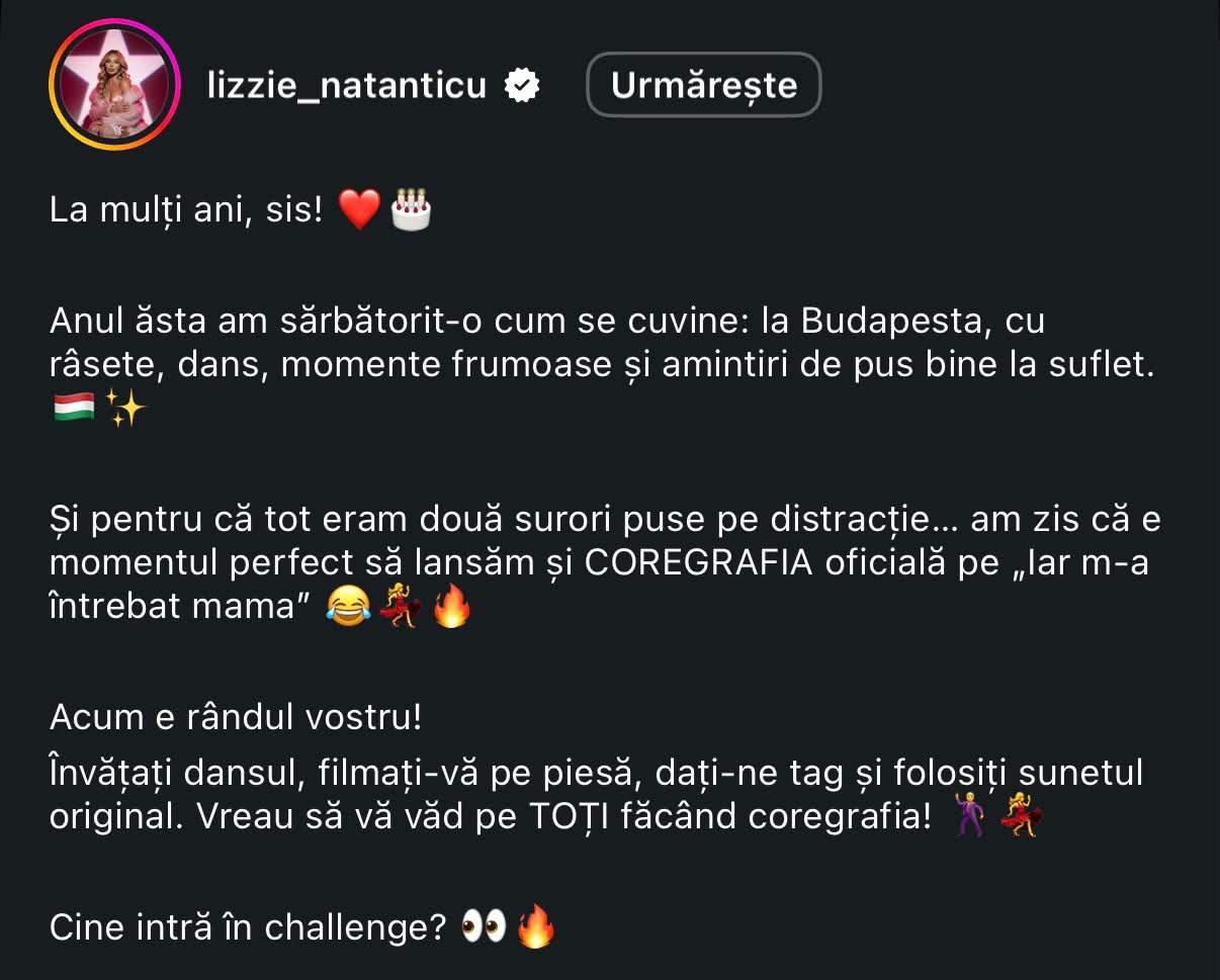 Imagini rare cu Eliza Natanticu de la Power Couple și sora ei. Mesajul transmis cu ocazia aniversării