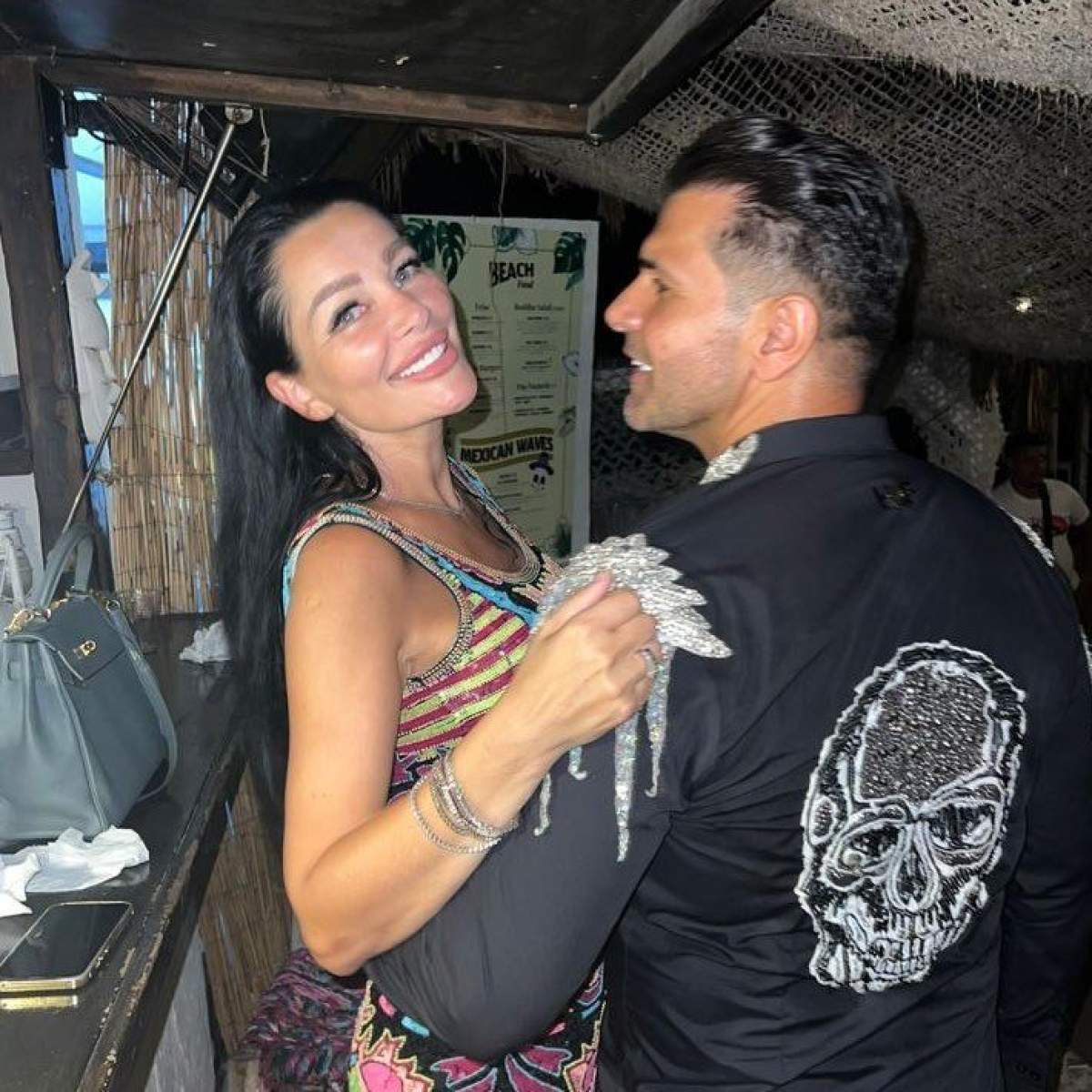 Brigitte și Florin Pastramă, în vacanță