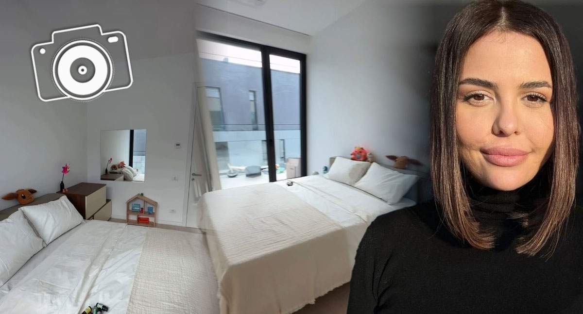 Andreea Popescu a început amenajarea casei! Cum arată dormitorul fiicei sale