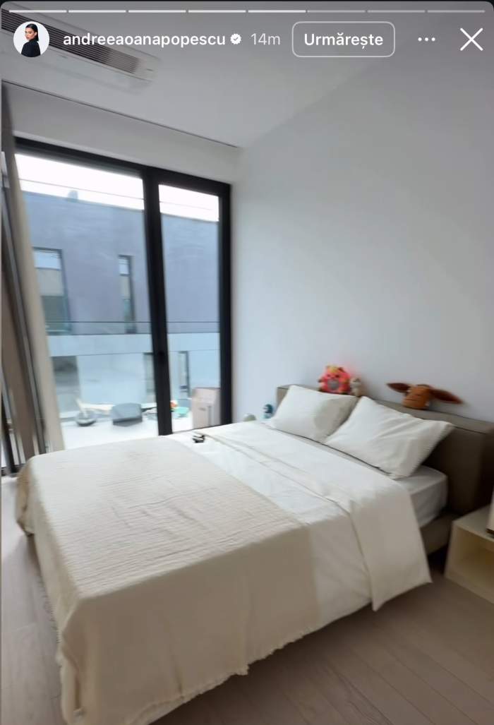 Andreea Popescu a început amenajarea casei! Cum arată dormitorul fiicei sale