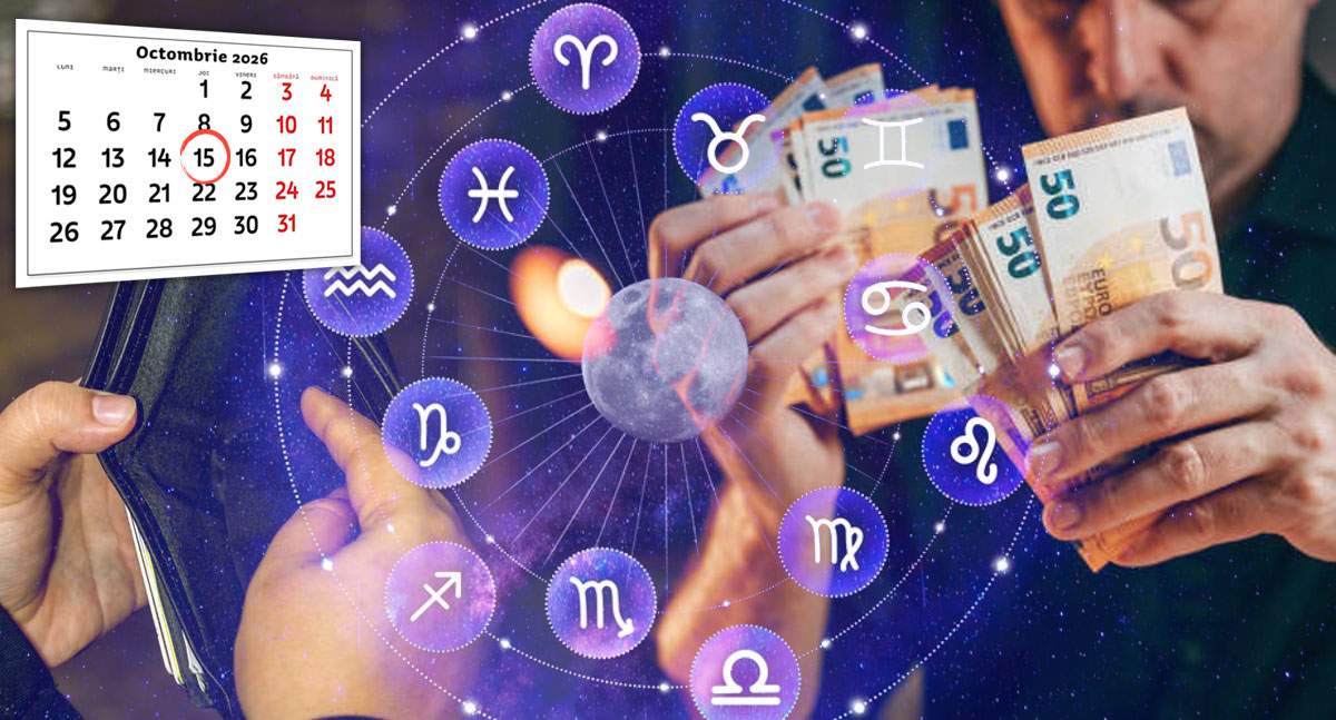 Horoscop 15 octombrie 2026. Trei zodii pot da lovitura pe plan financiar! Pentru alți nativi, banii devin o problemă