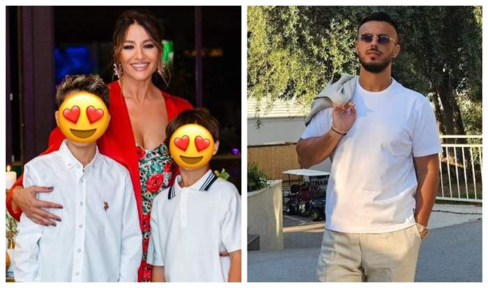 claudia patrascanu, gabi badalau si copiii