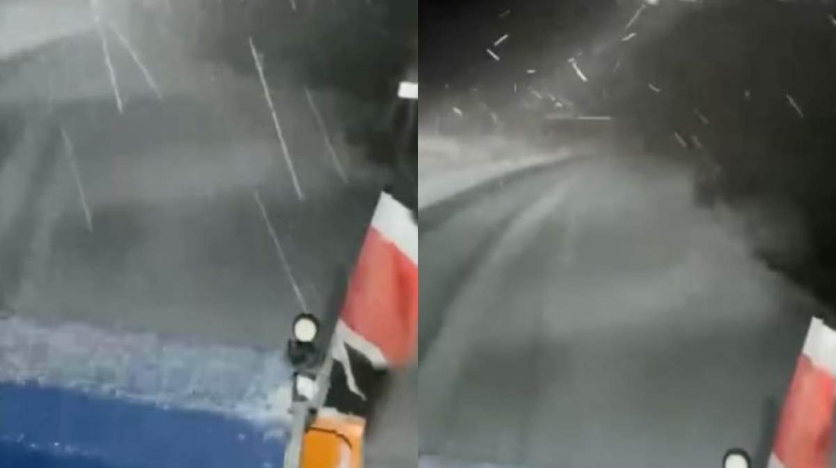 Ninsori puternice pe Transfăgărășan! S-a intervenit cu utilajele de deszăpezire! Ce le este recomandat șoferilor