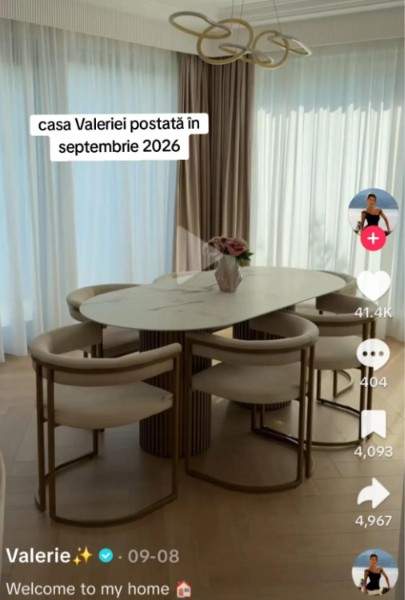 Valerie Lungu, acuzată din nou că o copiază pe Marinela Bezer. Ce detalii asemănătoare au observat fanii la amenajarea casei