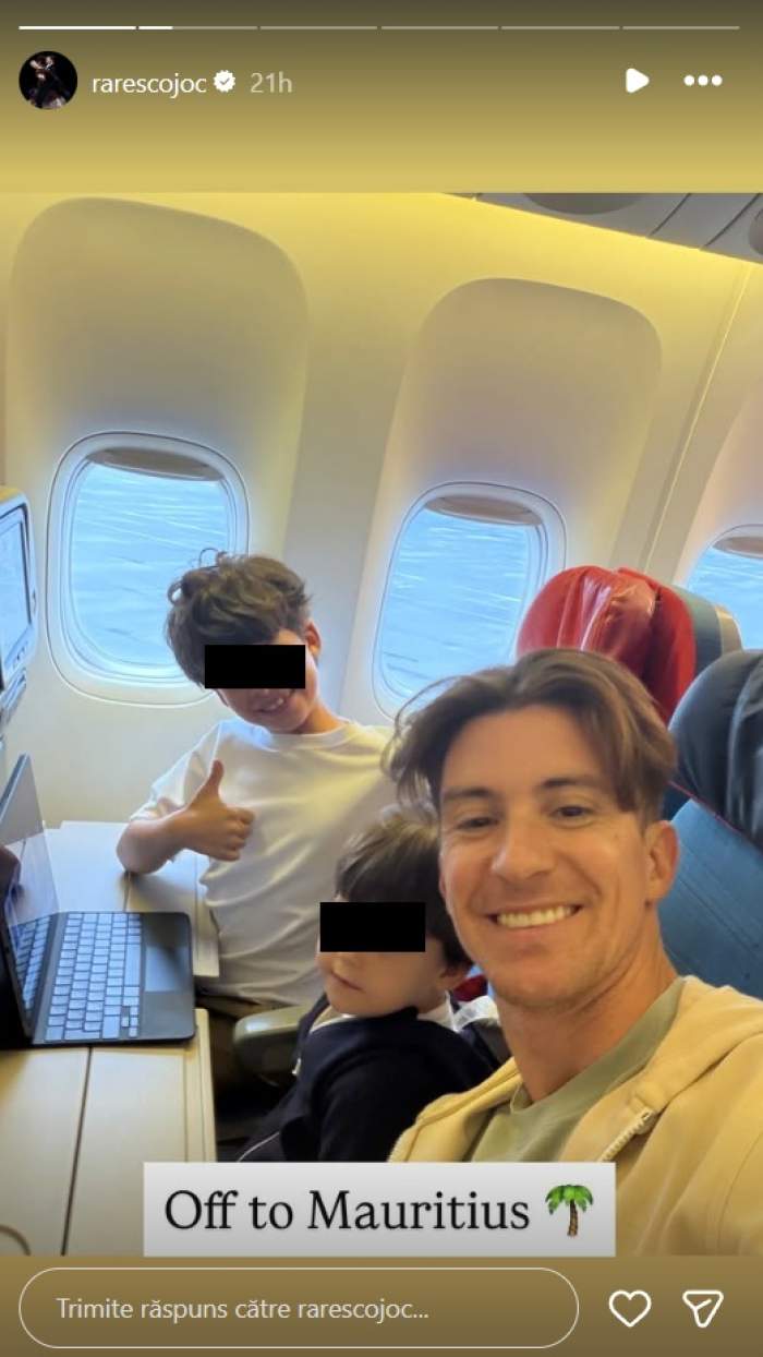 Rareș Cojoc a plecat în vacanță împreună cu iubita și cei trei copii. Ce destinație au ales