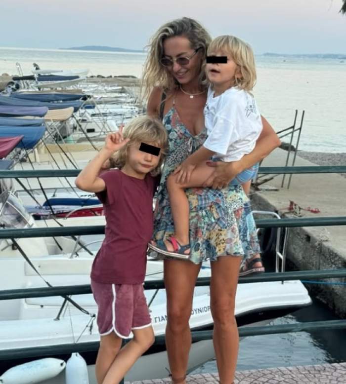 flavia mihasan si copiii ei