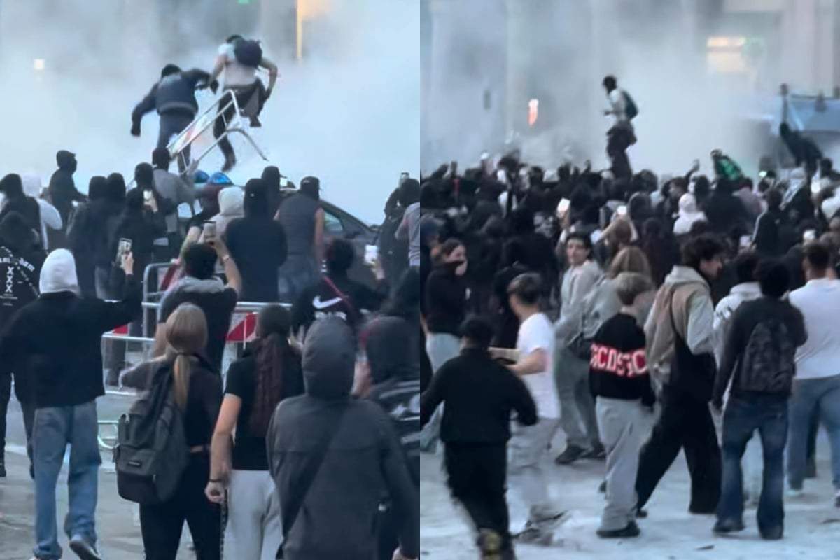 Ștefan Floroaica, prins în mijlocul protestelor violente din Milano. Imaginile publicate de iubitul Sânzianei Negru