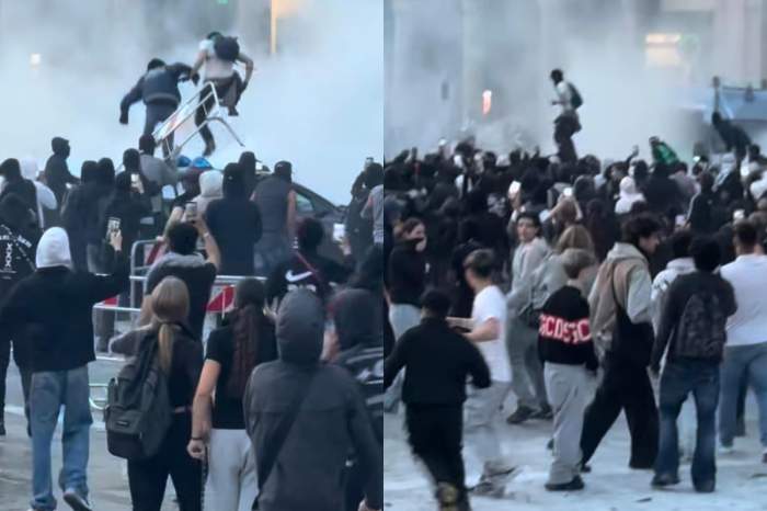 Ștefan Floroaica, prins în mijlocul protestelor violente din Milano. Imaginile publicate de iubitul Sânzianei Negru