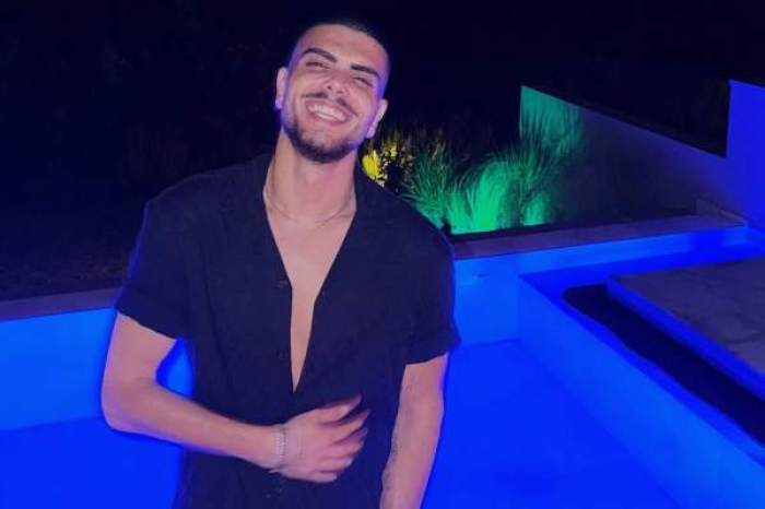 Andrei Bănuță, la piscină