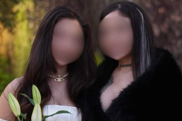 Eliza și Valentina, la un eveniment important