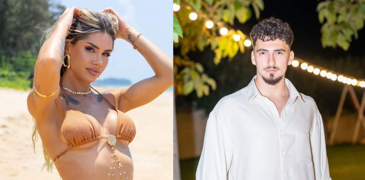 Colaj Daniela și Remi de la Insula Iubirii