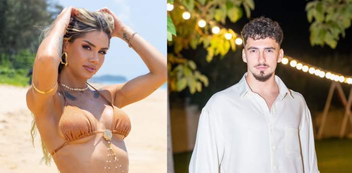 Colaj Daniela și Remi de la Insula Iubirii