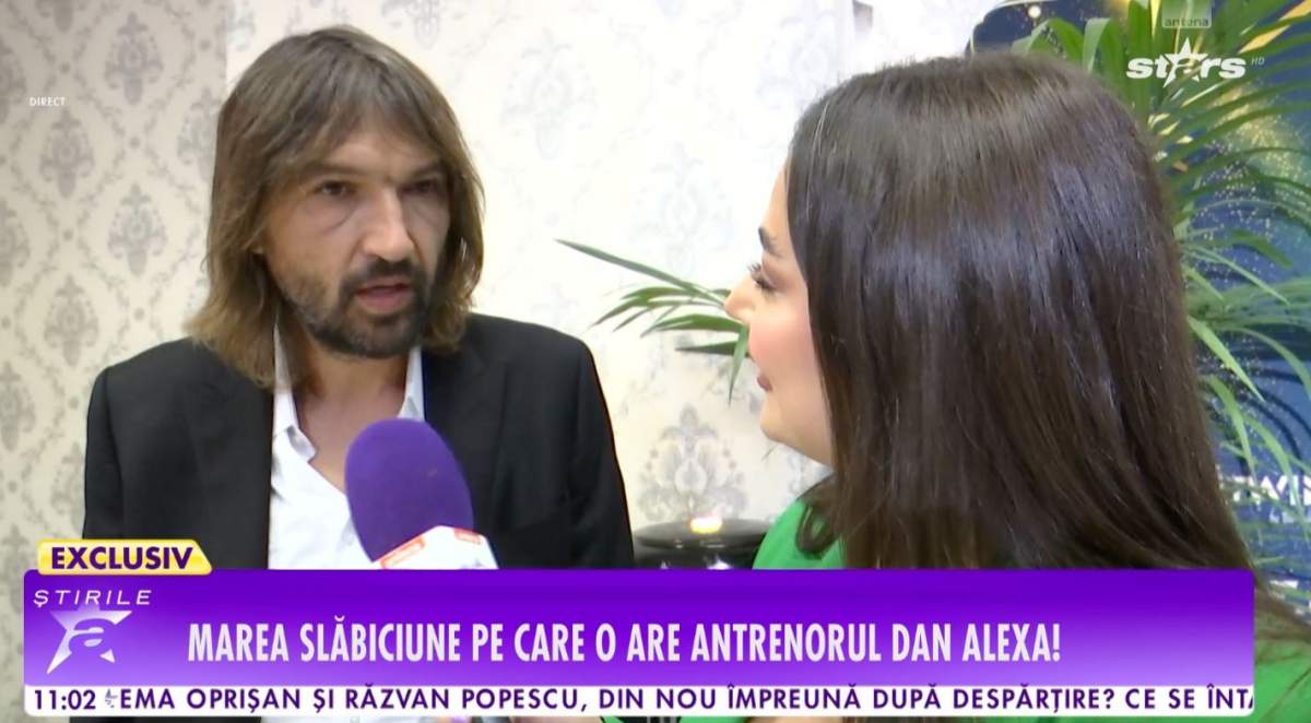 Dan Alexa, interviu pentru Știrile Antena Stars