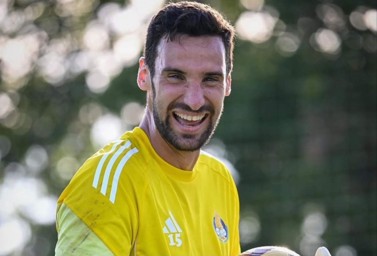 Sergio Rico, la antrenament