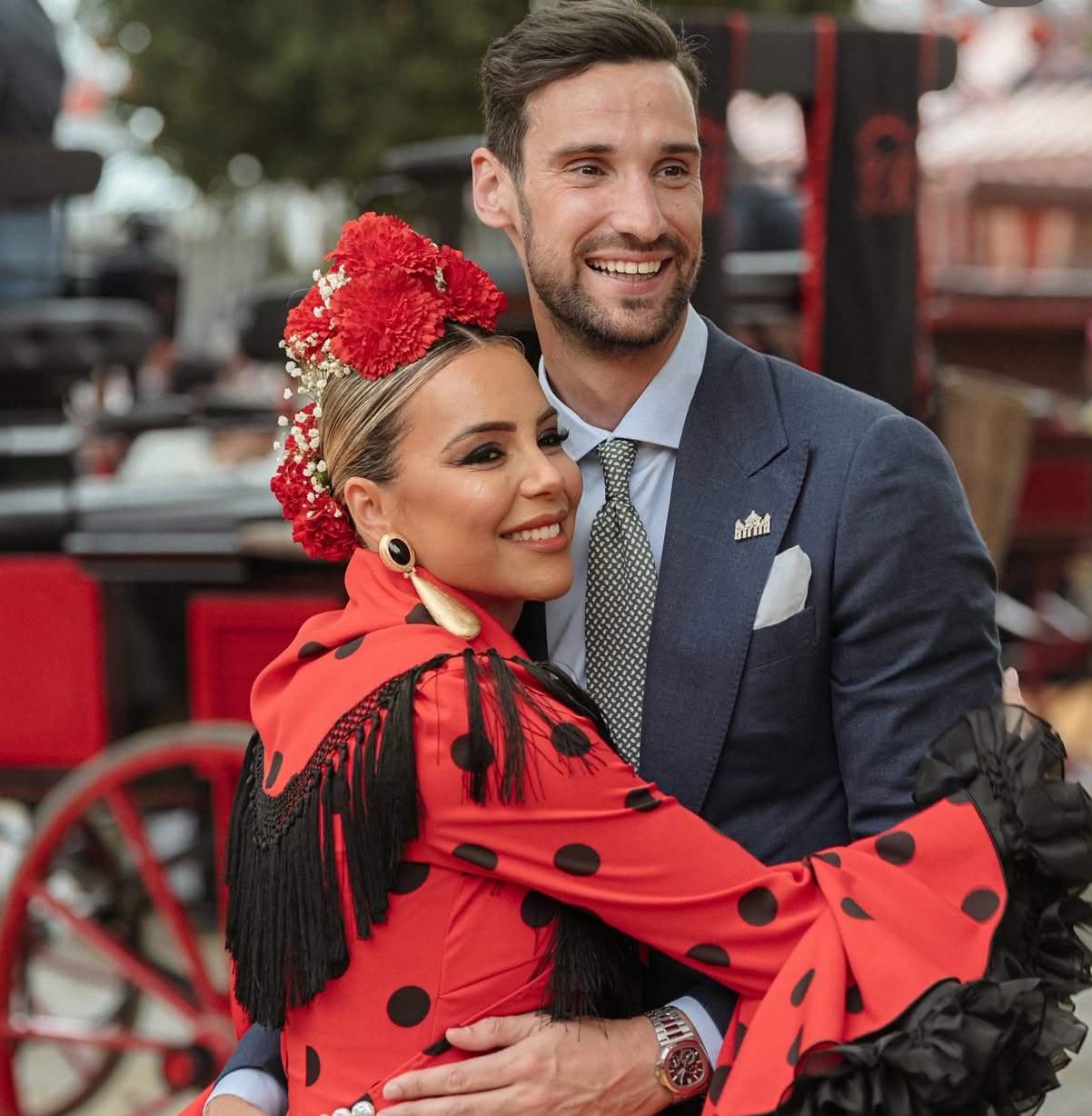 Sergio Rico și soția