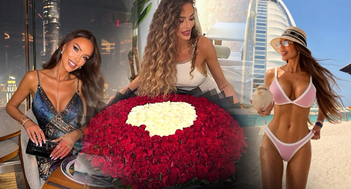 Bianca Drăgușanu, reacție neașteptată după ce a primit 1.100 de flori în Dubai! De ce gestul nu o mai impresionează | EXCLUSIV