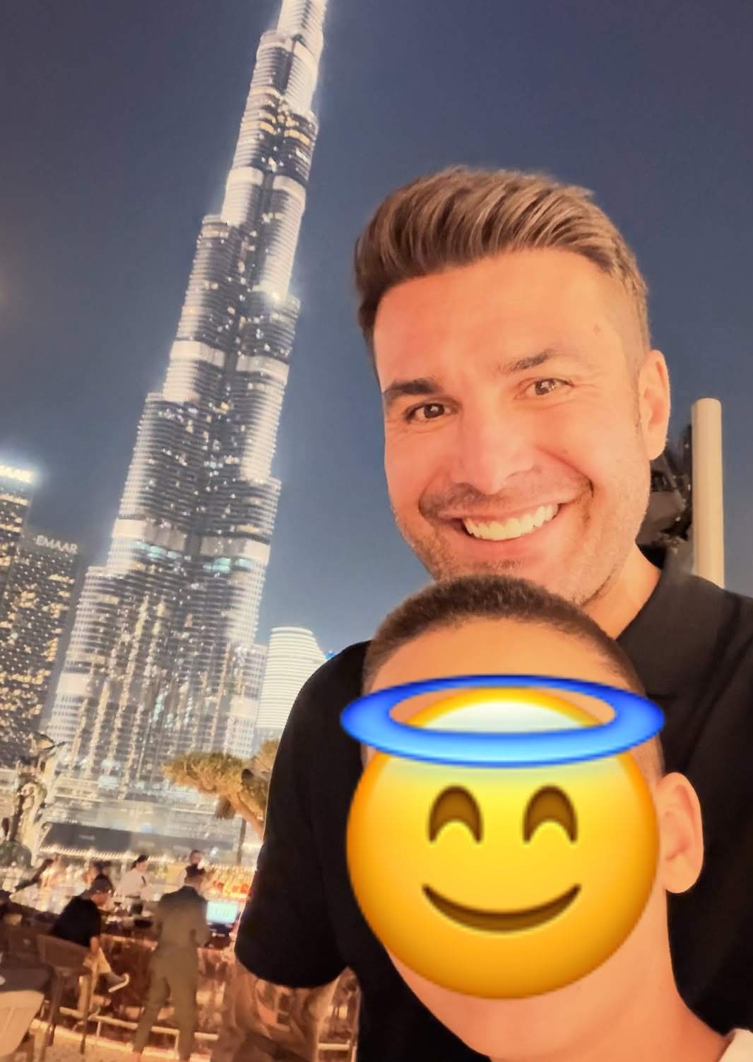 Adrian Mutu și fiul său